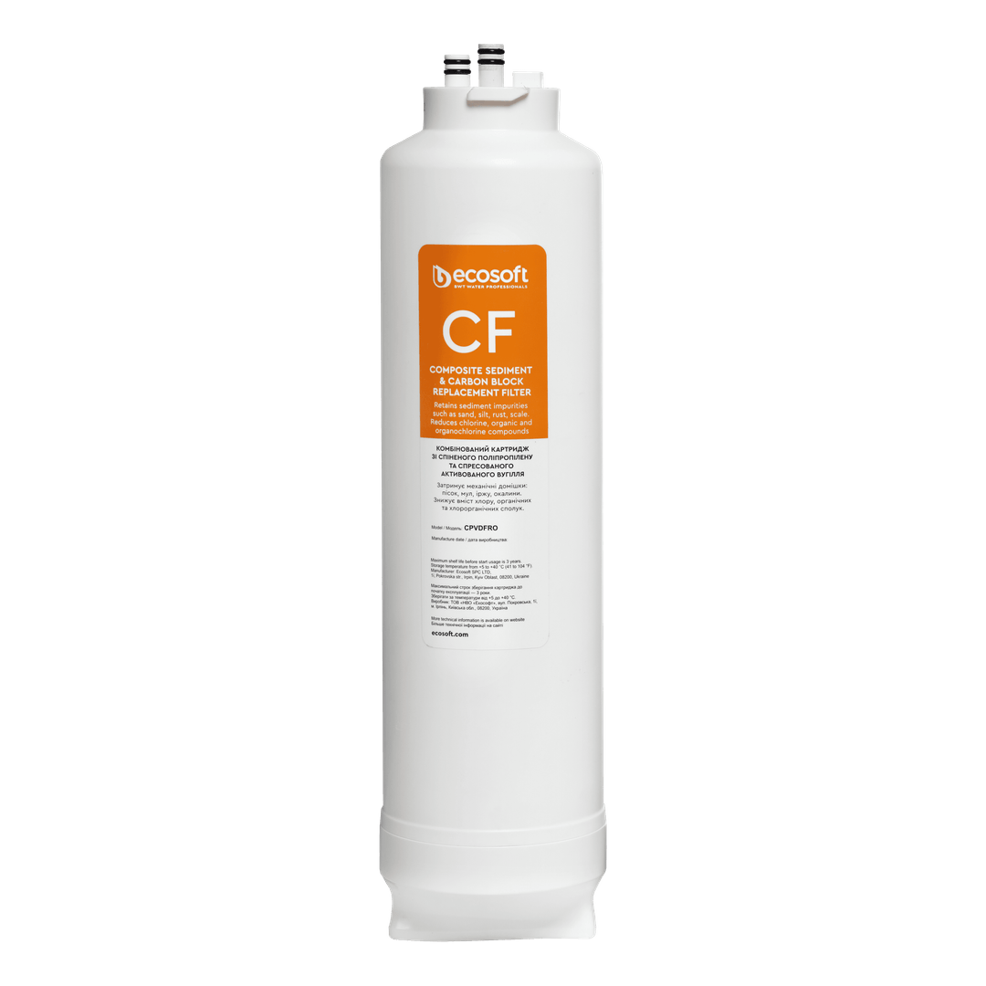 Complex prefilter for reverse osmosis filter Cross90