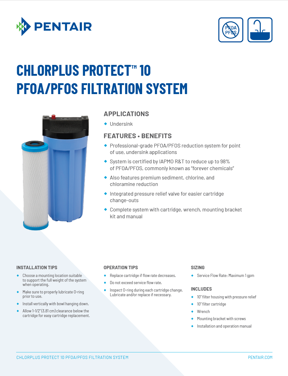 ChlorPlus Protect 10-systeem