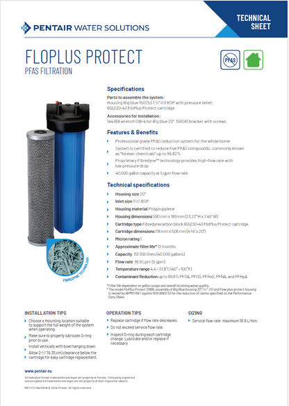 Pentair FLOPLUS Protect 20 BB - PFAS/PFOS-systeem