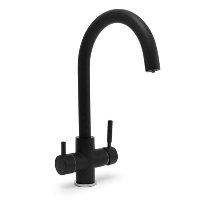 Gliano 3 way faucet black BR301