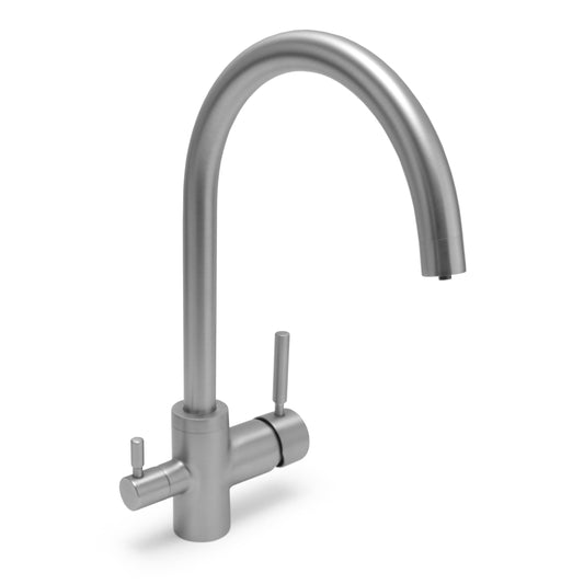 Gliano 3 way faucet brushed BR301